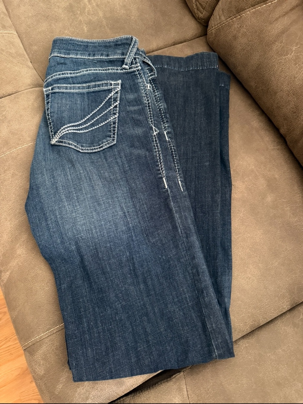 Ariat Women's Dark Blue Boot Cut Jeans